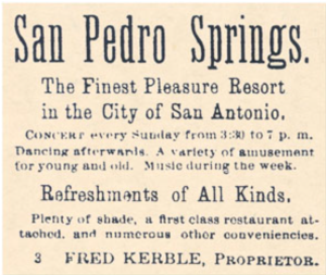 San Pedro Park ad